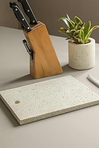 Black & White Terrazzo Board by Silken