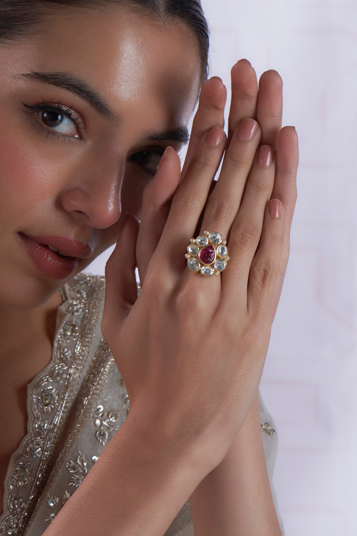 The Cocktail Rings Artificial Diamond for women can be the best wedding  gift for the bride. It is perfect for gifting and for personal use. Buy  online and get an exciting affordable
