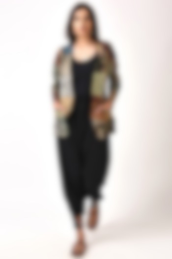 Multi-Colored Embroidered Jacket Set by Simply Kitsch at Pernia's Pop Up Shop