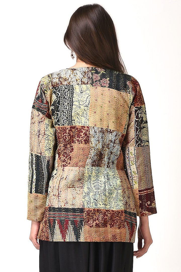 Multi-Colored Embroidered Jacket Set by Simply Kitsch at Pernia's Pop Up Shop