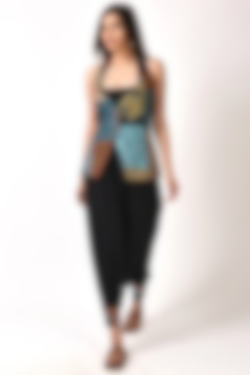 Multi-Colored Hand Embroidered Jacket Set by Simply Kitsch at Pernia's Pop Up Shop