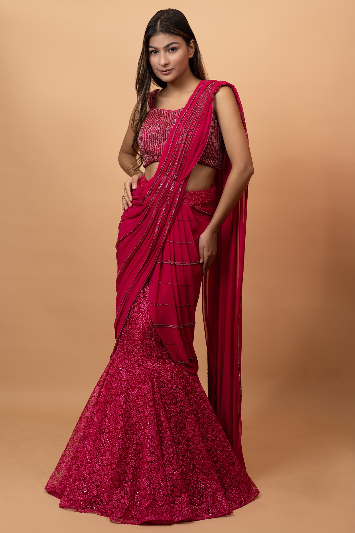Off Shoulder Saree Blouse - Buy Off Shoulder Saree Blouse online in India