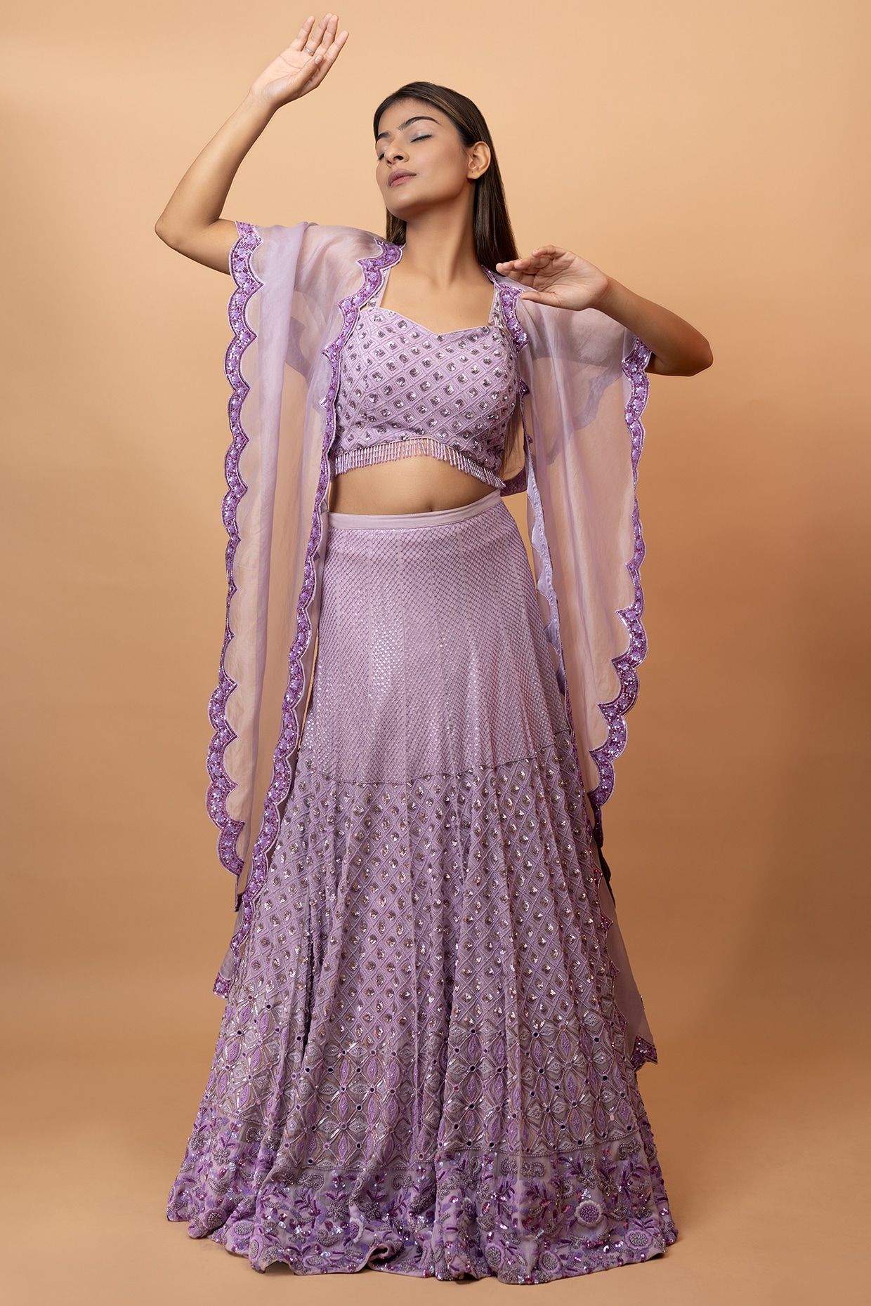 Party-Perfect Crop Top Lehenga Collection at Zeel Clothing - Shine Bright |  Occasion: Party