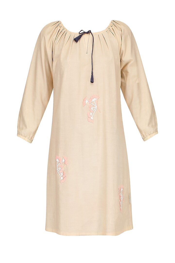 Pink reversible minimalistic monotone dress by Sejal Jain