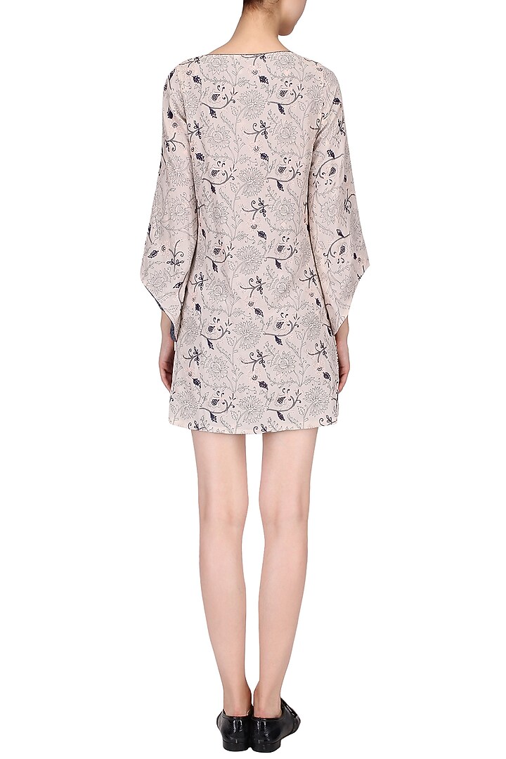 Pink reversible bell sleeves dress available only at Pernia's Pop Up Shop.