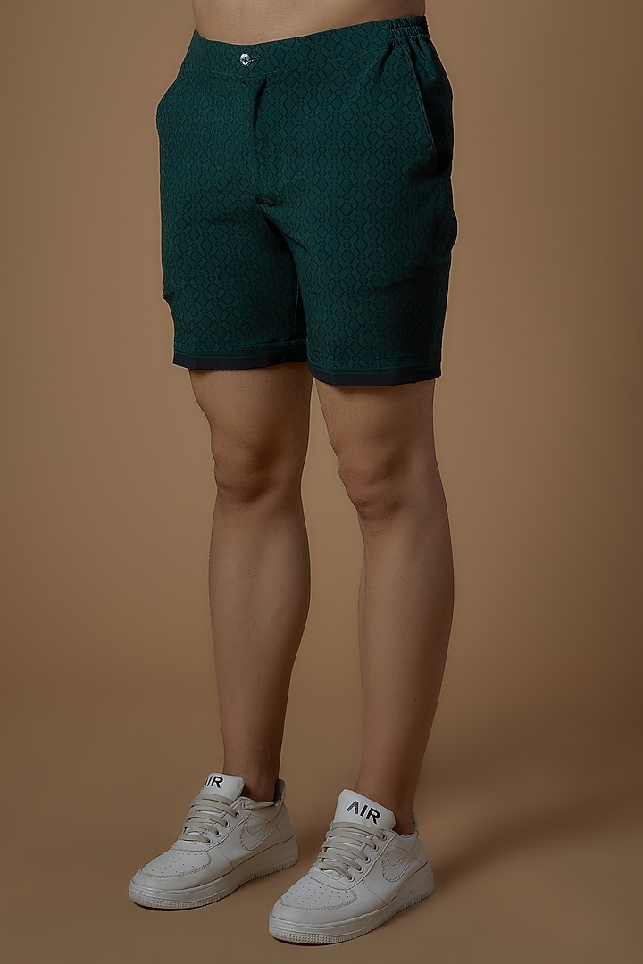 Green Soft Butter Crepe Printed Co-Ord Set by SIDHARTH K KAKKAR at Pernia's Pop Up Shop