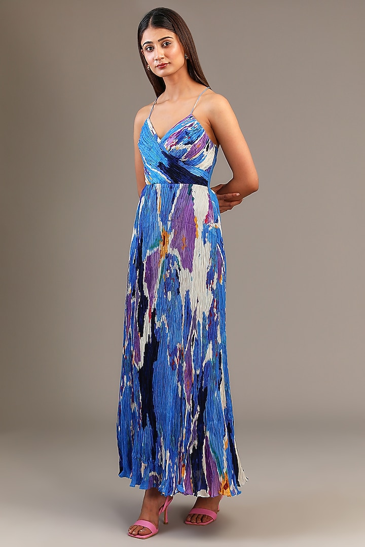 chinese dress ladies Sail to Sable Flutter Sleeve V-Neck Midi Dress