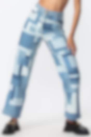 Blue Denim Jeans by Saaksha & Kinni