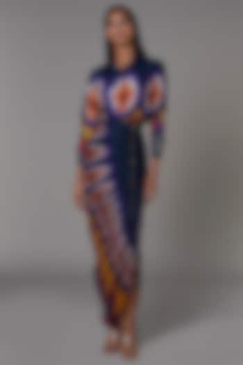 Multi-Colored Printed Skirt Set by Saaksha & Kinni at Pernia's Pop Up Shop
