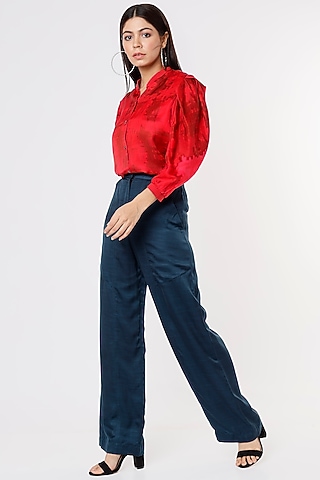 Cherry Printed Shirt by Saaksha & Kinni