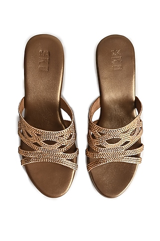 Copper Sole Sheet Crystal Work Wedges by SKO