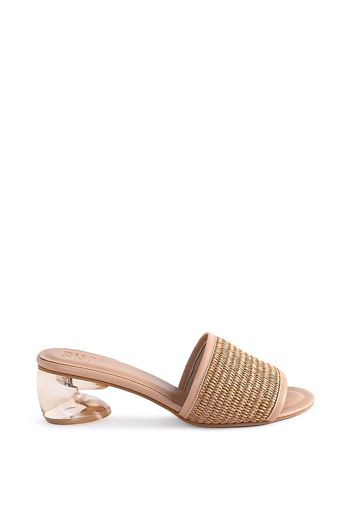 Nude Sole Sheet Sandals by SKO at Pernia's Pop Up Shop