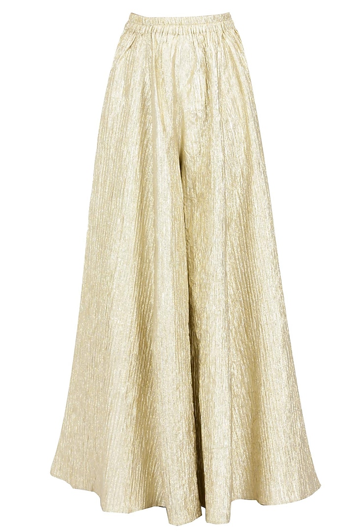 Gold dust flared pants available only at Pernia's Pop-Up Shop.
