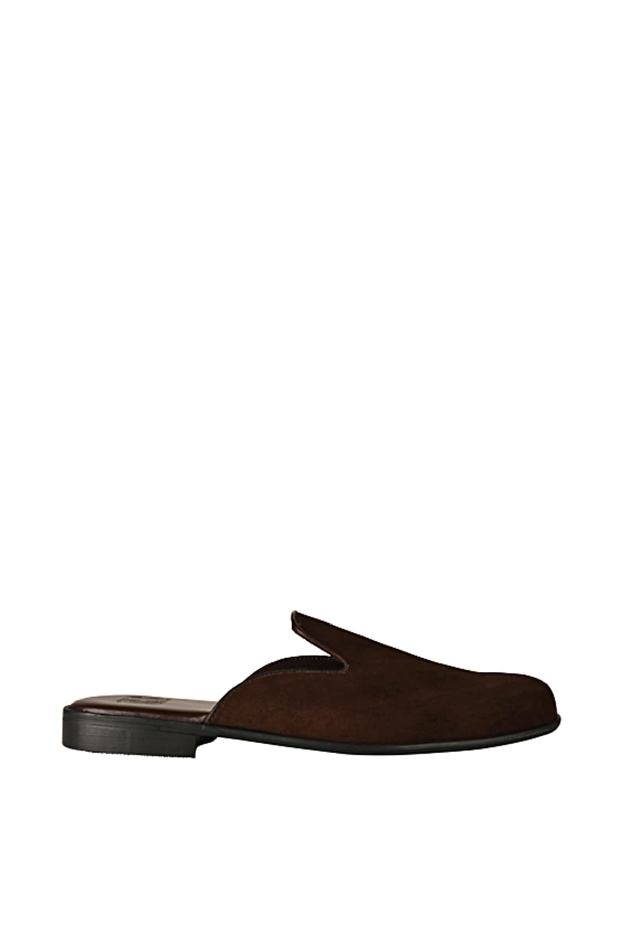 Mens clearance suede mules