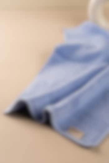 Sky Blue Face Towels by By ADAB