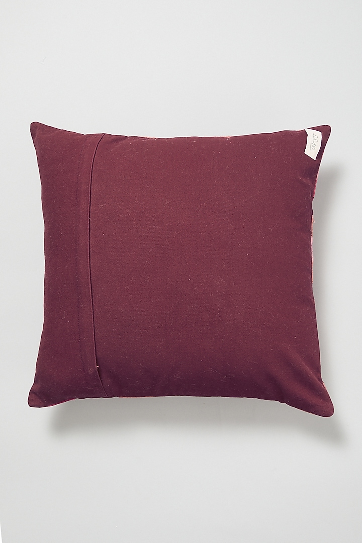 Red Cotton Cushion Cover by Skyyliving at Pernia's Pop Up Shop