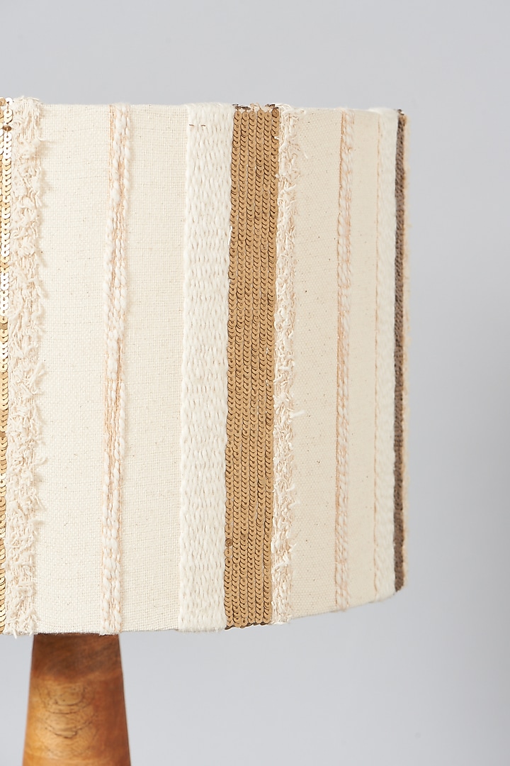 Gold & Cream Moroccan Lampshade by Skyyliving at Pernia's Pop Up Shop