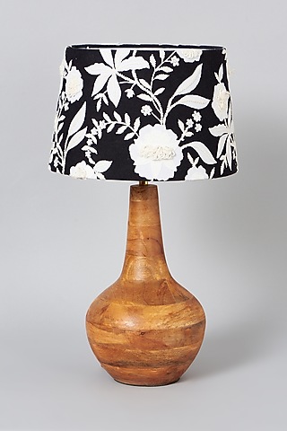 Black Embellished Lampshade by Skyyliving