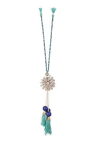 Oxidised Floral Lumba by SONNET