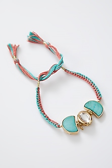 Gold Finish Floral Rakhi by Sonnet-SEND RAKHIS TO CANADA