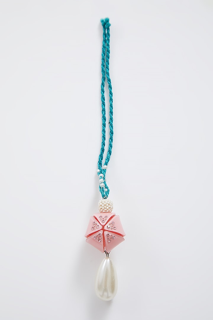 Blue & Pink Pearl Drop Lumba by Sonnet at Pernia's Pop Up Shop