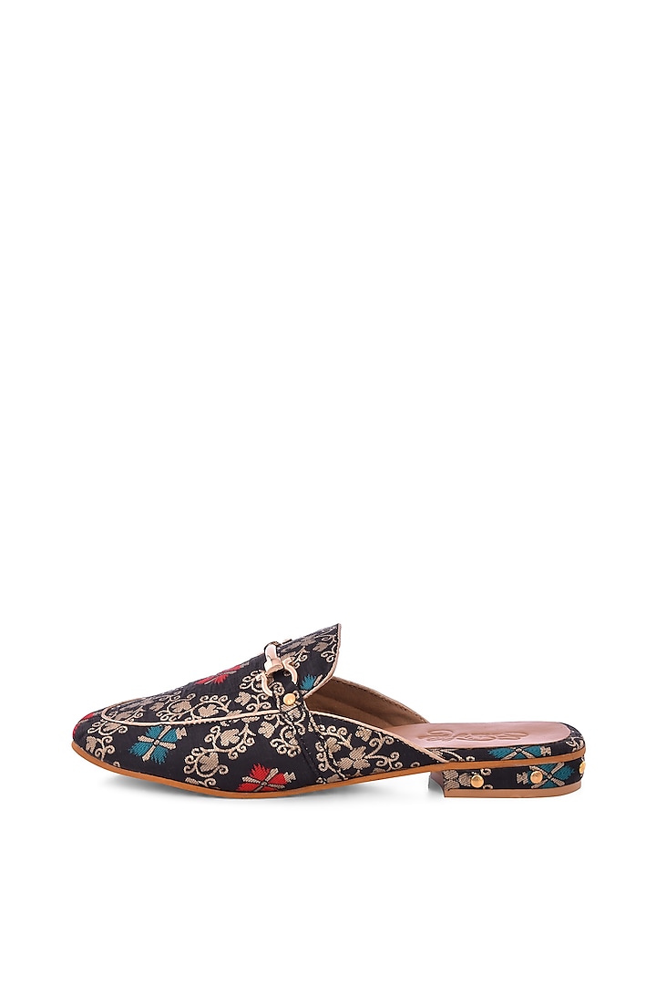 Multi-Colored Faux Leather Loafers by Sole House
