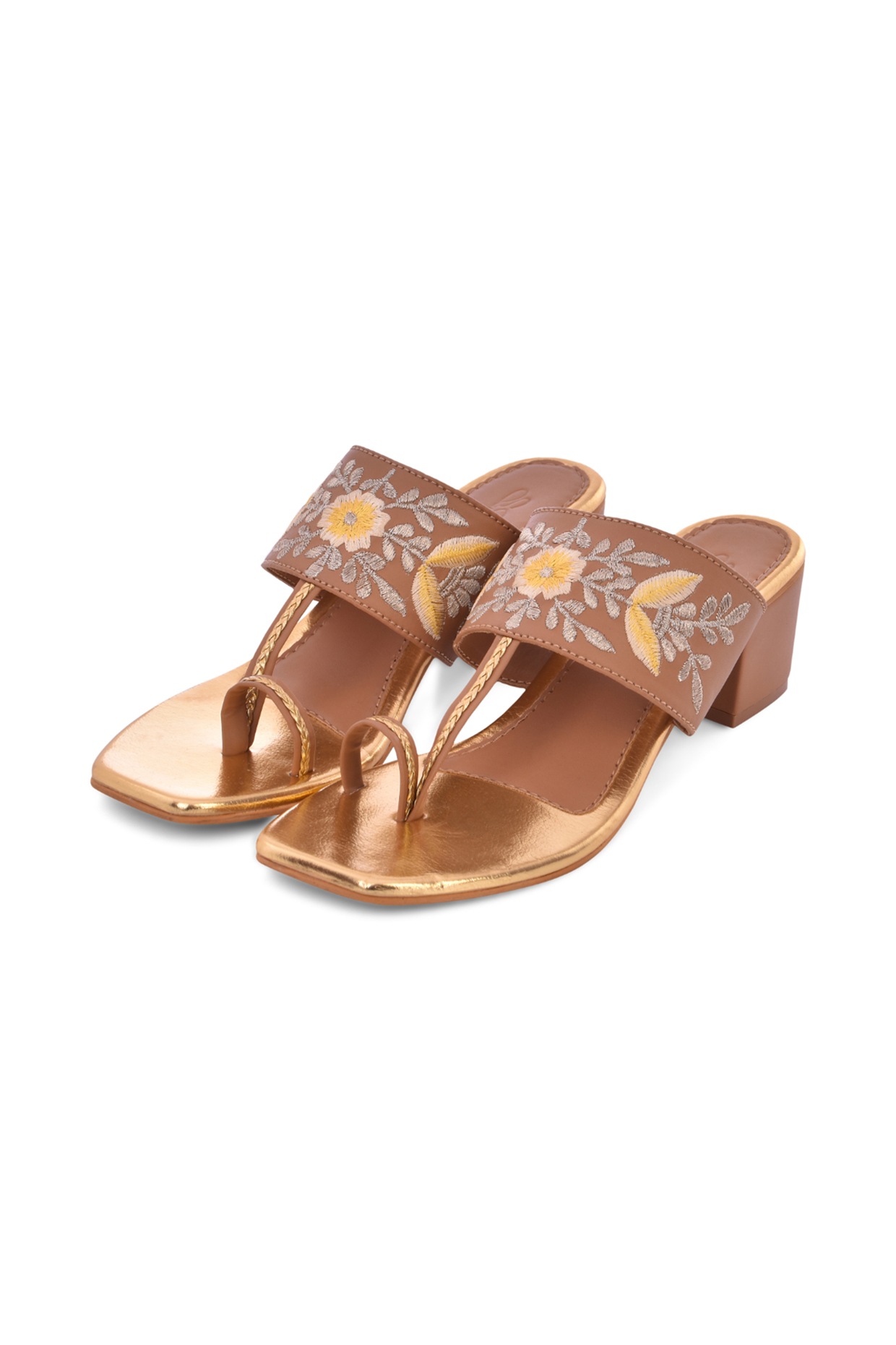 Box heel outlet sandals