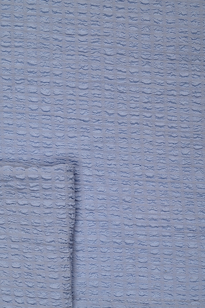 Powder Blue Crepe Napkins (Set of 4) by Solasta at Pernia's Pop Up Shop
