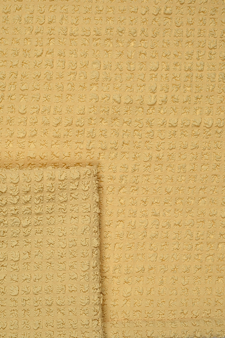 Yellow Crepe Napkins (Set of 4) by Solasta at Pernia's Pop Up Shop