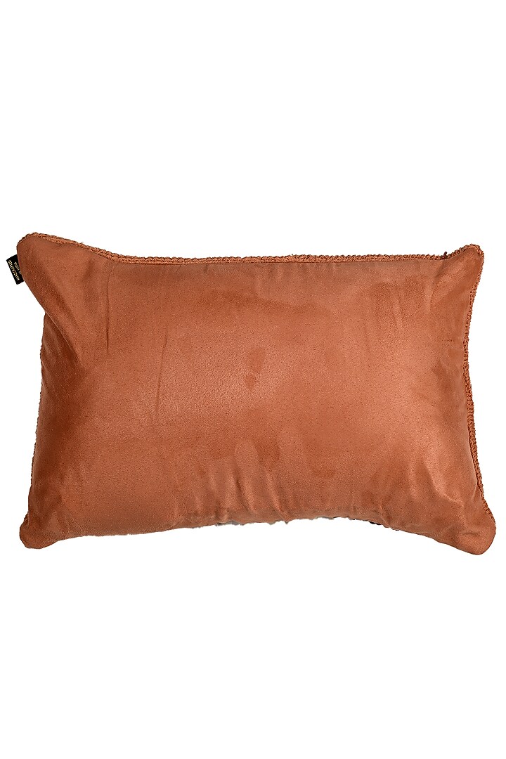 Orange Cotton Cushion Cover by Solasta at Pernia's Pop Up Shop