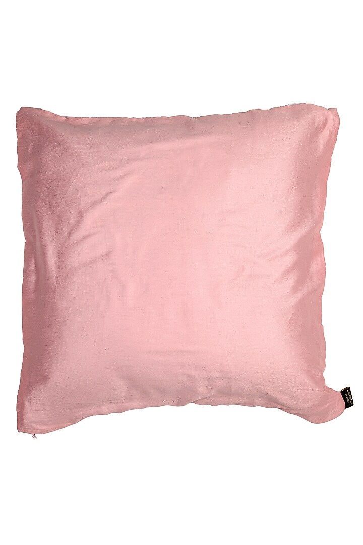 Blush Pink Cotton Stretch Cushion Cover by Solasta at Pernia's Pop Up Shop