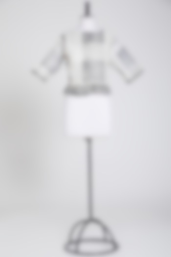 Black Crop Top by BANANA Labs at Pernia's Pop Up Shop