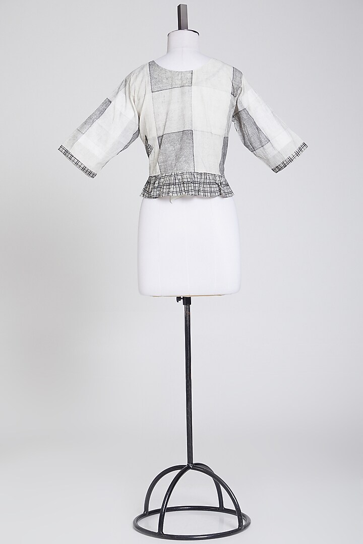 Black Crop Top by BANANA Labs at Pernia's Pop Up Shop