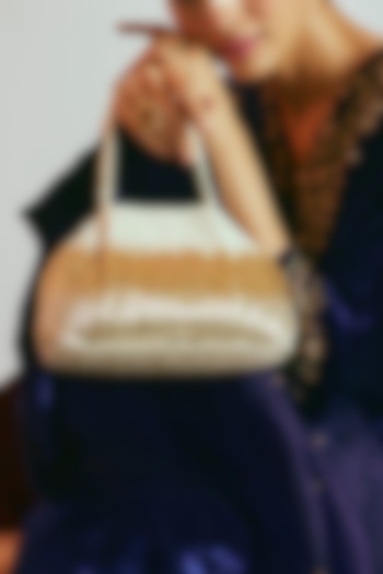 Multi-Colored Satin Beaded Clutch by Sonnet at Pernia's Pop Up Shop