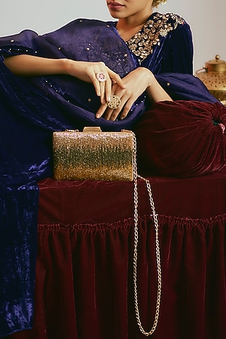 Multi-Colored Sequins Clutch by Sonnet
