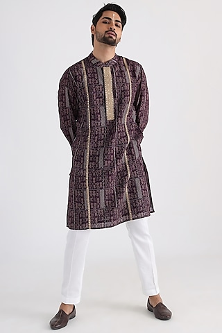 Printed Kurtas - Buy Latest Collection of Kurtas For Men Online 2024