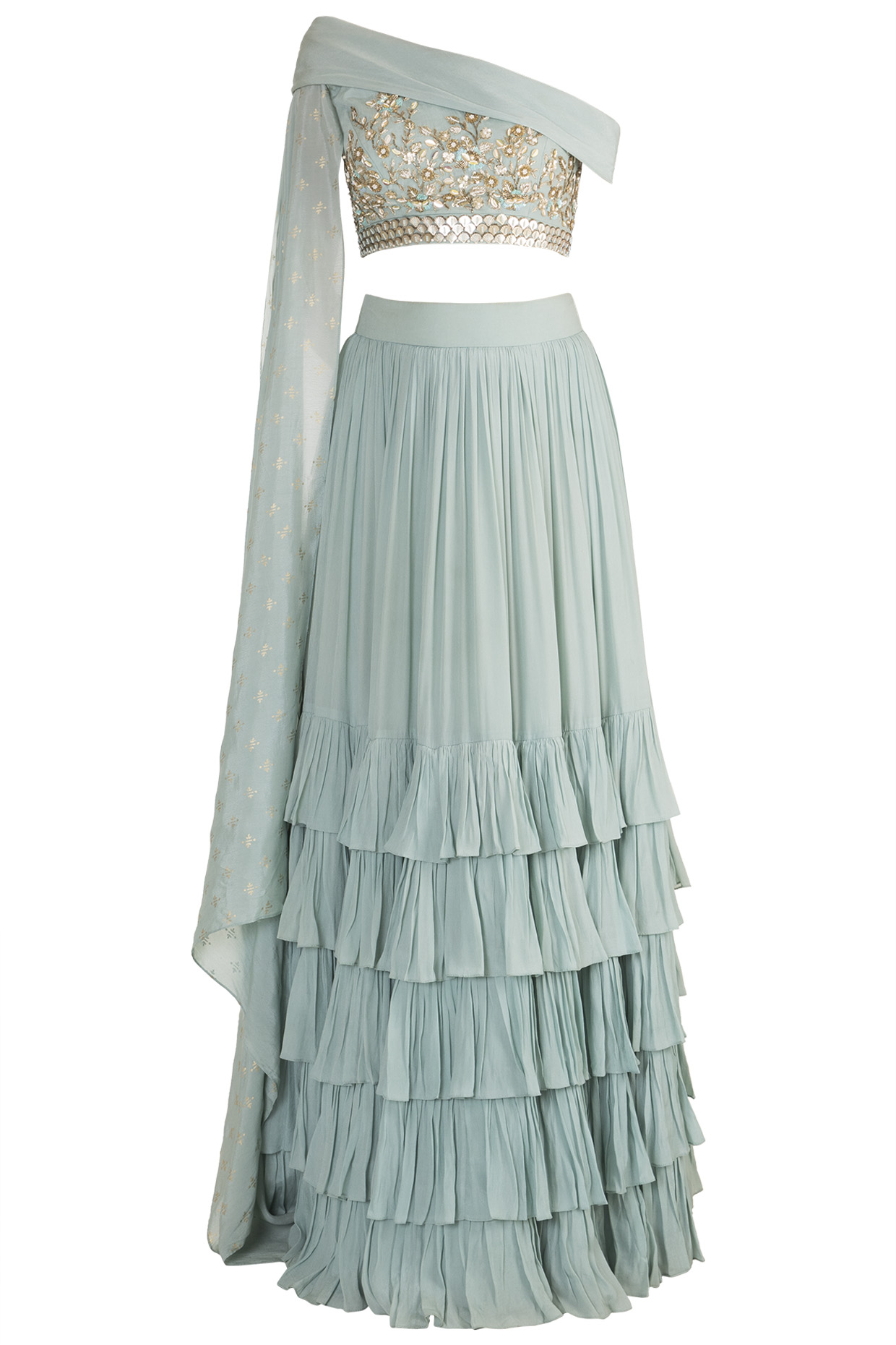 belt wali long skirt