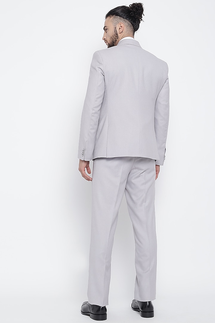 Buy Soniya G Men Grey Suit Set With Tie at 2024