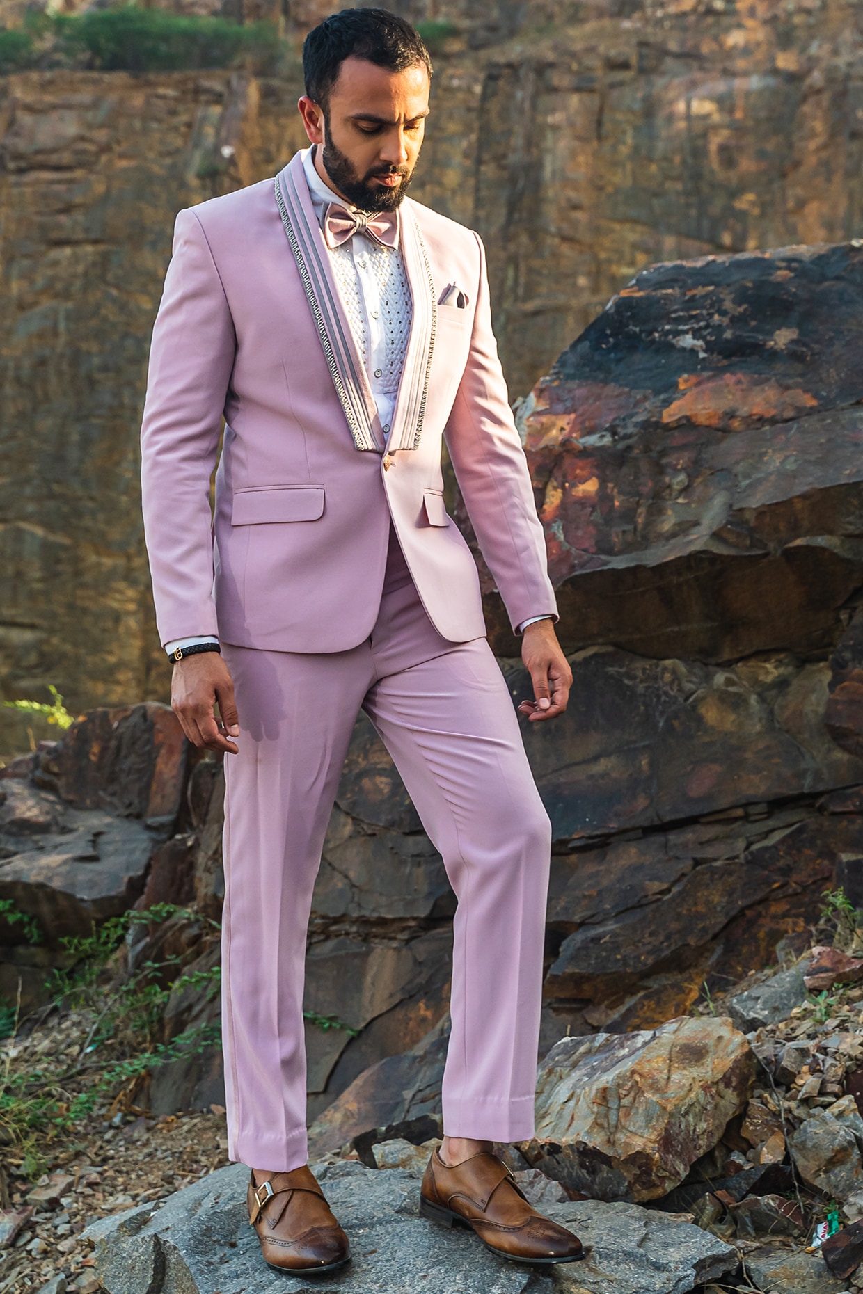 lavender suit mens