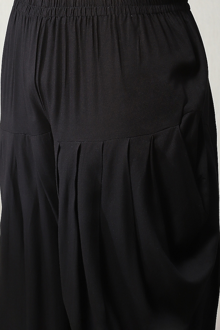 Beige & Black Handloom Aari Embroidered Wedding Indowestern Set by Soniya G Men at Pernia's Pop Up Shop