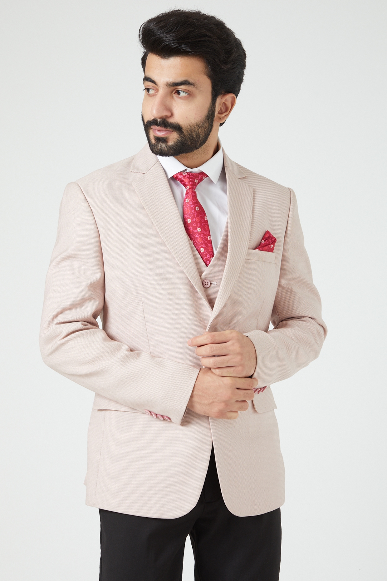 Salmon deals pink blazer