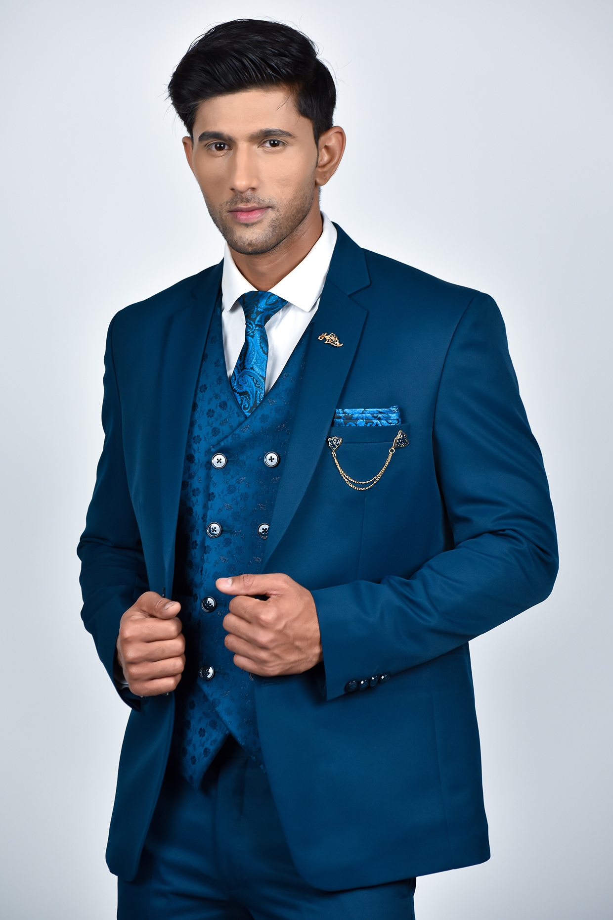 Cobalt blue store mens blazer