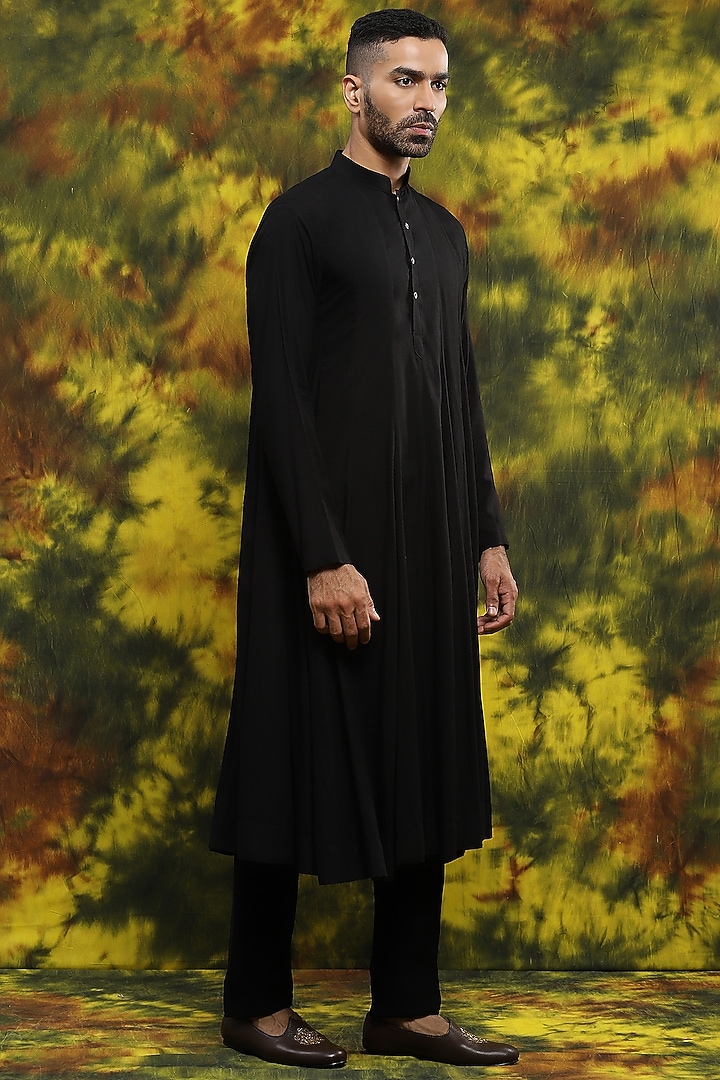 Multi-Colored Jute Embroidered Groom Sherwani Set by Soniya G Men at Pernia's Pop Up Shop