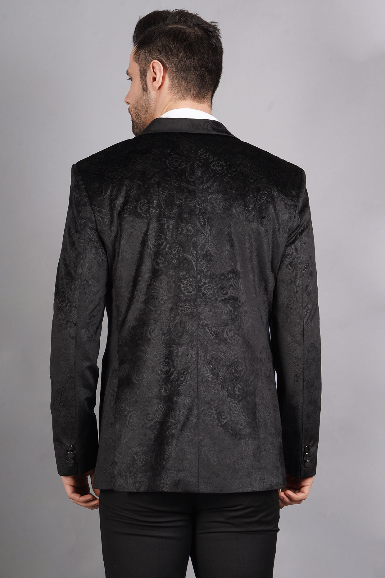 black velvet blazer mens