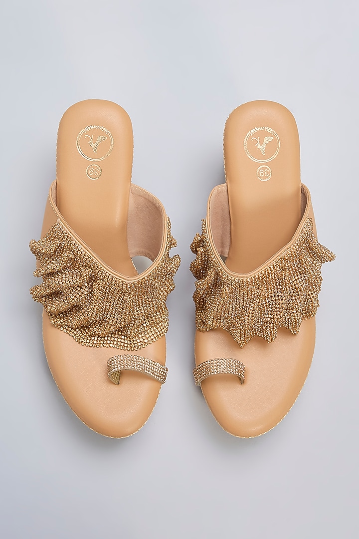 Pink Vegan Leather & Jute Wedges by Sana K Luxurious Footwear at Pernia's Pop Up Shop