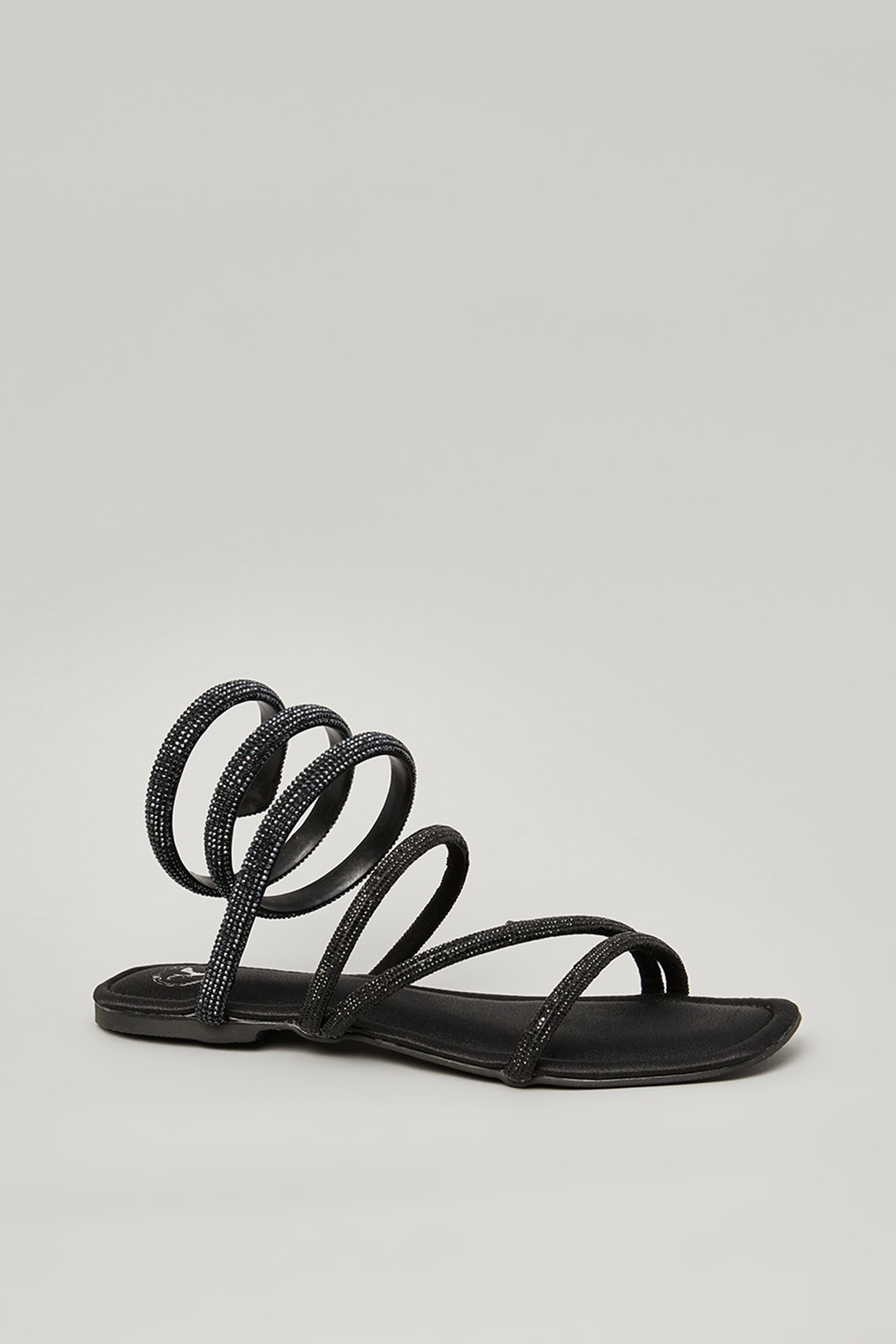 Black Handcrafted Sandals For Boys Design by Tiber Taber - Footwear at  Pernia's Pop Up Shop 2024