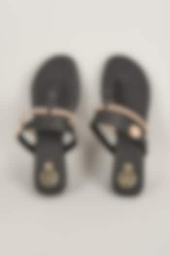 Black Vegan Satin Block Heels by Sana K Luxurious Footwear at Pernia's Pop Up Shop