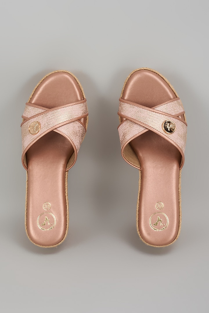 Pink Vegan Faux Leather Heels by Sana K Luxurious Footwear at Pernia's Pop Up Shop
