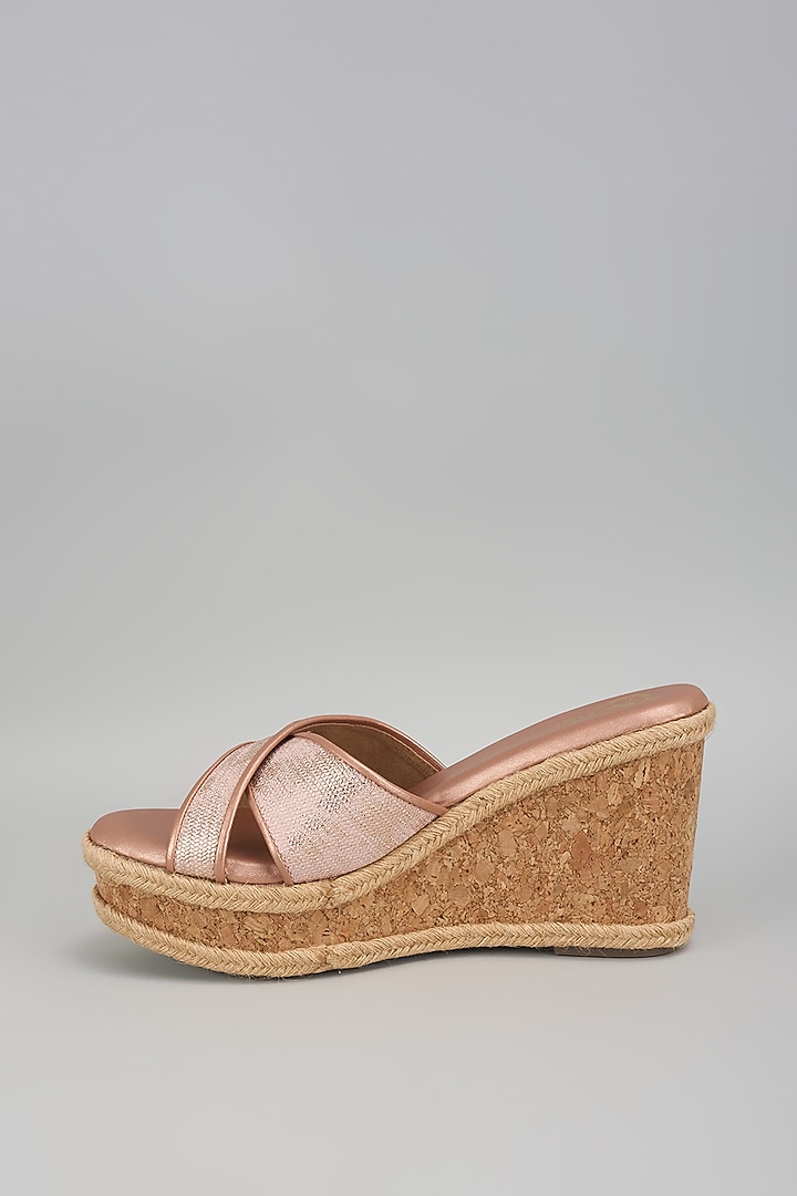Pink Vegan Faux Leather Heels by Sana K Luxurious Footwear at Pernia's Pop Up Shop