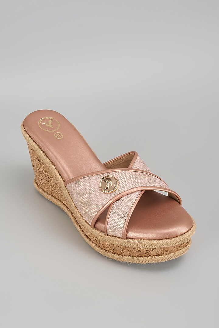 Pink Vegan Faux Leather Heels by Sana K Luxurious Footwear at Pernia's Pop Up Shop